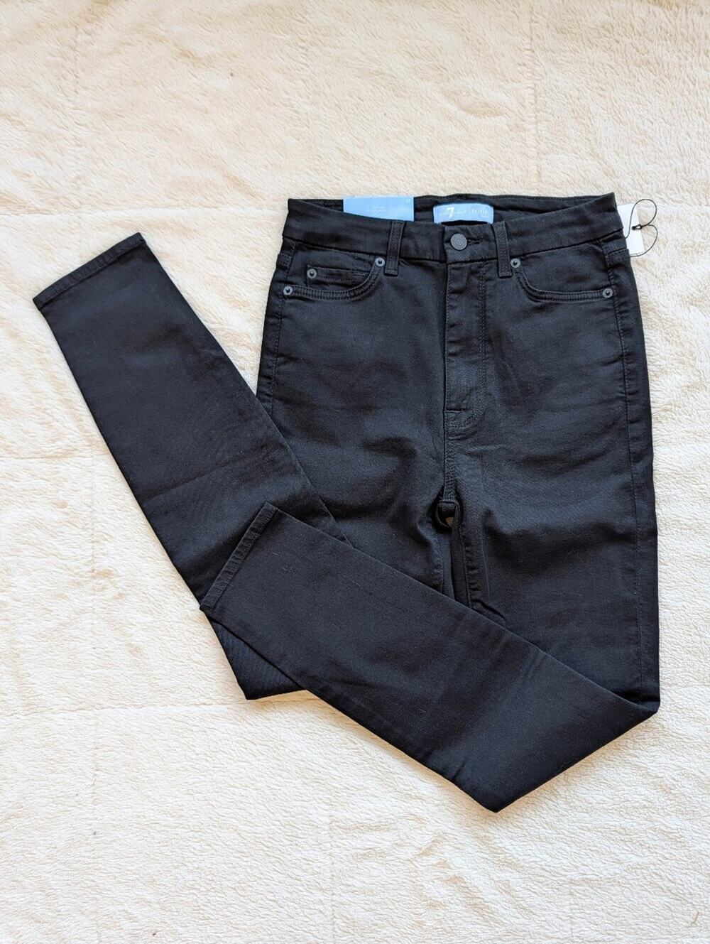 7famk (B)air High Waist Ankle Skinny Jeans